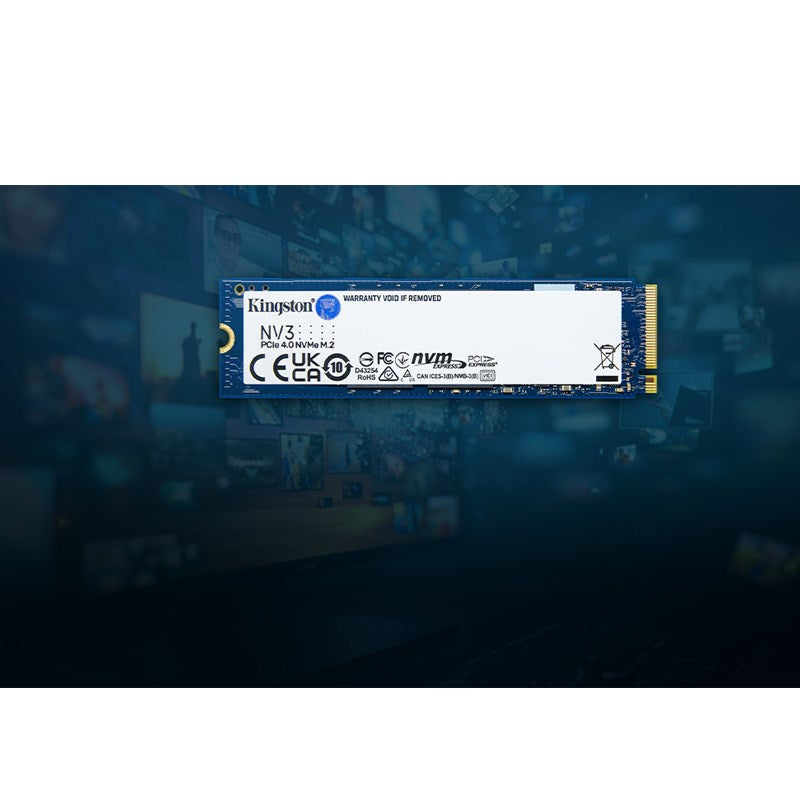 Kingston NV3 1 TB PCIe 4.0 x4, NVMe, M.2 2280 Internal SSD