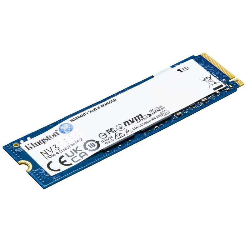 Kingston NV3 1 TB PCIe 4.0 x4, NVMe, M.2 2280 Internal SSD