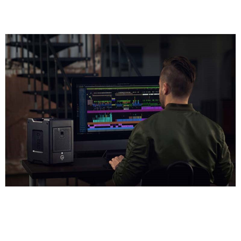 SanDisk 72 TB G-RAID SHUTTLE 4 Professional 4-Bay Thunderbolt 3 USB-C External HDD – 1000MB/s