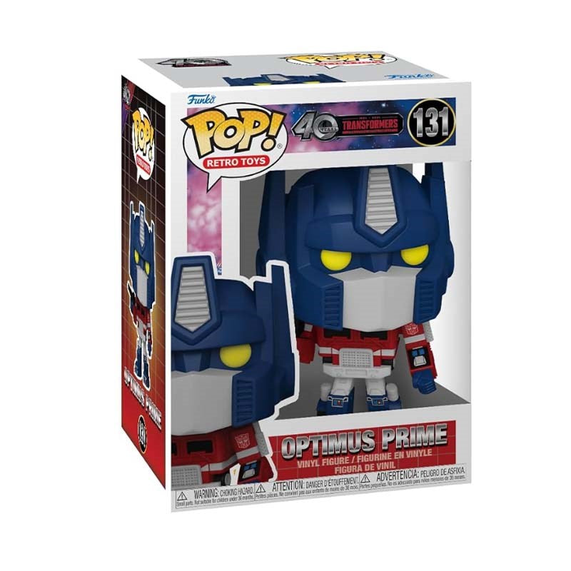 Funko Pop! Movies: Retro Toys - Transformers Optimus Prime