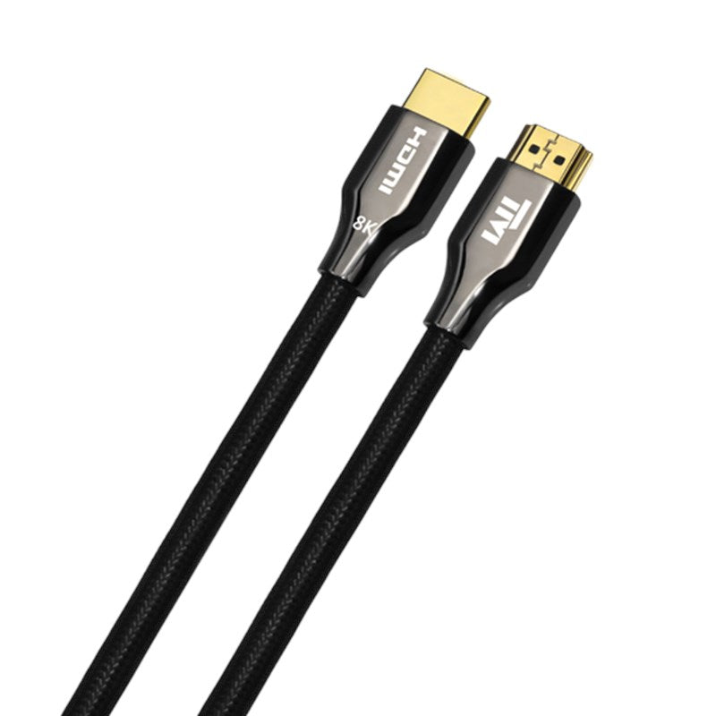 Twisted Minds Zinc Alloy 8K HDMI Cable Braided Custom 8K/60Hz, 4K/120Hz/60Hz, Bandwidth 48Gbps - 5 M