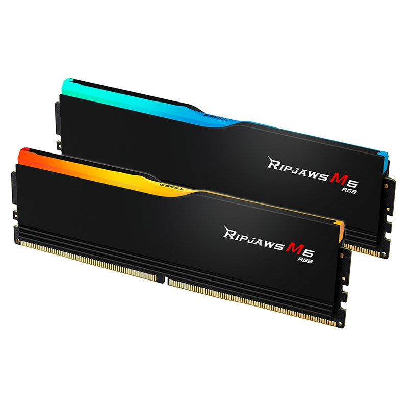 G.Skill Ripjaws M5 RGB 32GB (16GB x 2) DDR5 6000 MHz RAM Memory Kit - Black