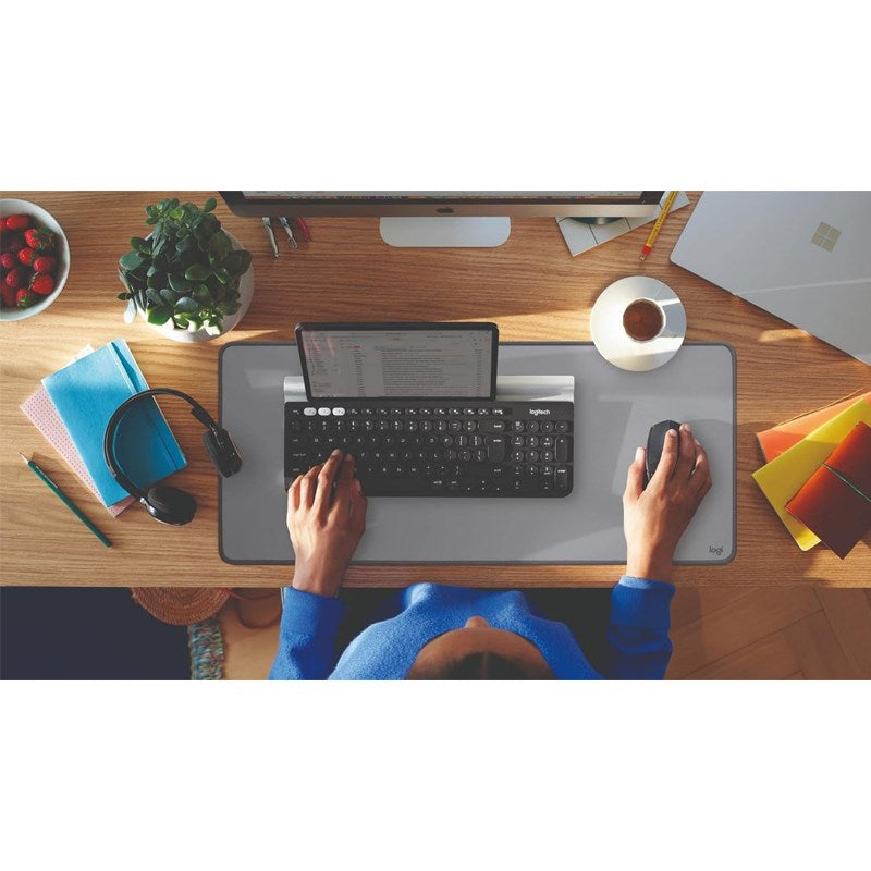Logitech Desk Mat Studio Series, Grey - Open Box