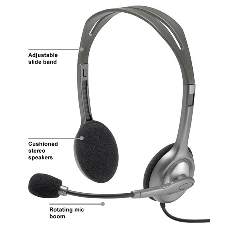 Logitech Stereo Headset H110 - Open Box