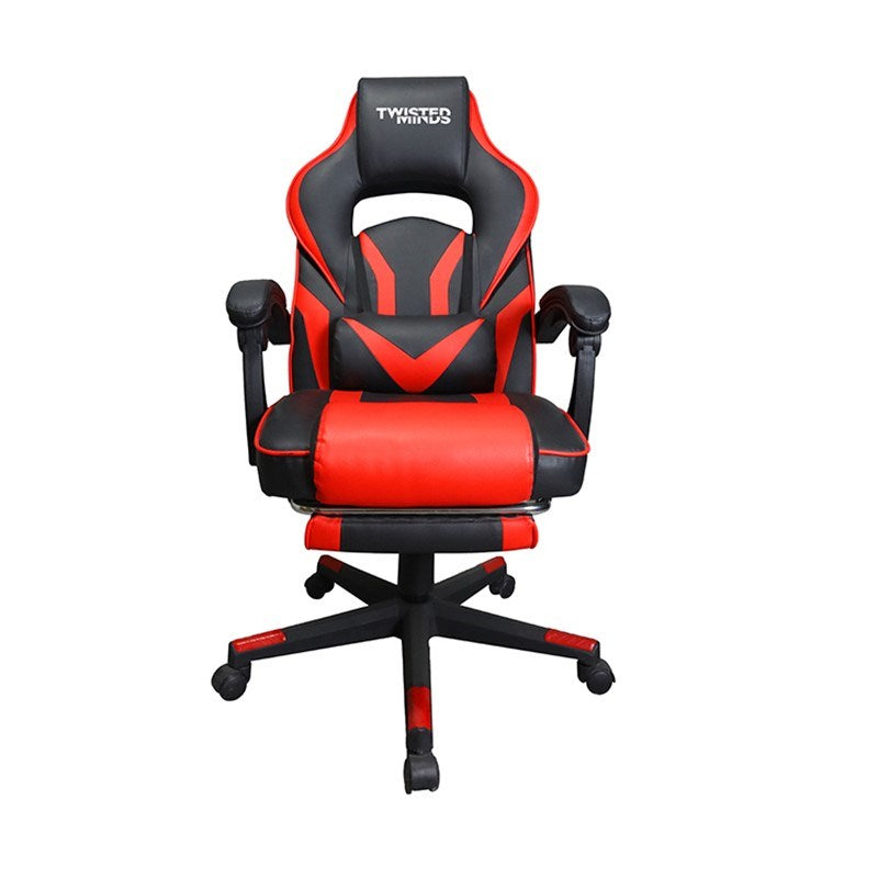 Twisted Minds Vintage Flip-up Series Gaming Chair, Red - Open Box