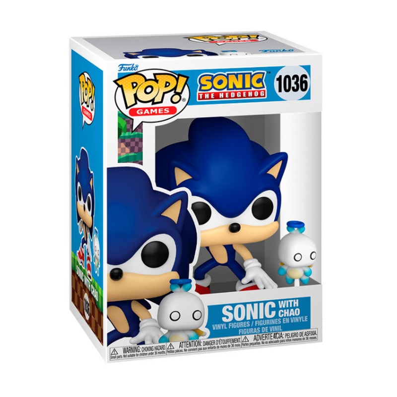 Funko Pop & Buddy! Games: Sonic - Sonic w/Hchaos