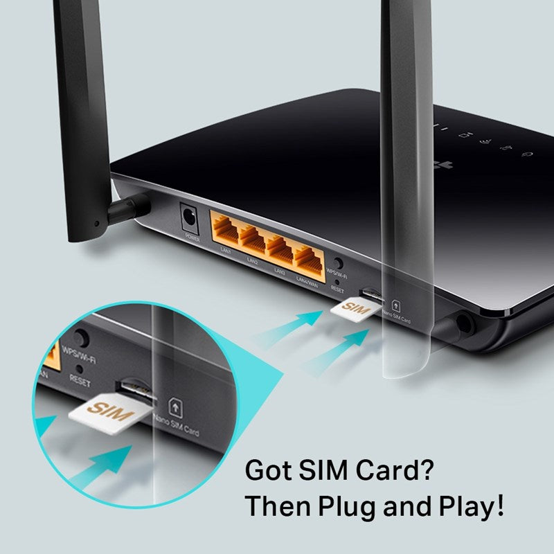 TP-Link AC750 Wireless Dual Band 4G LTE Router