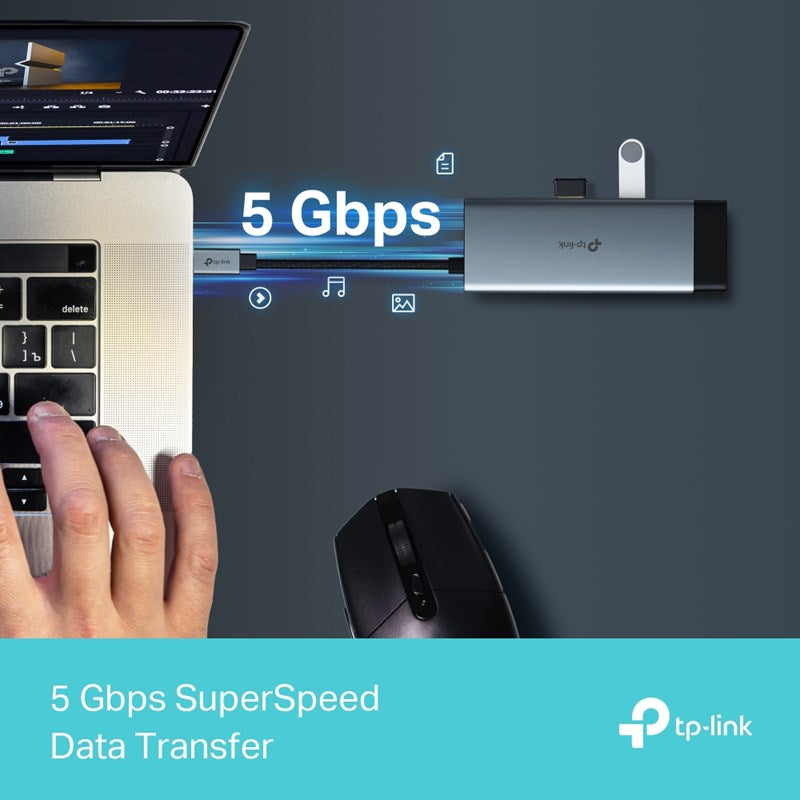 TP-Link USB Type-C 6-Port Hub