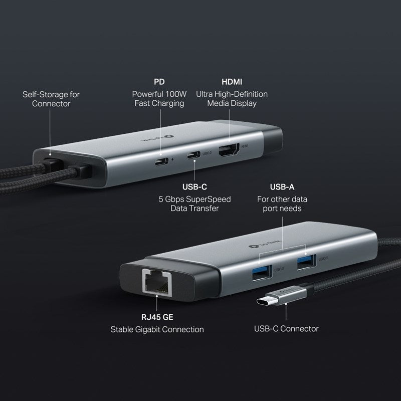 TP-Link USB Type-C 6-Port Hub