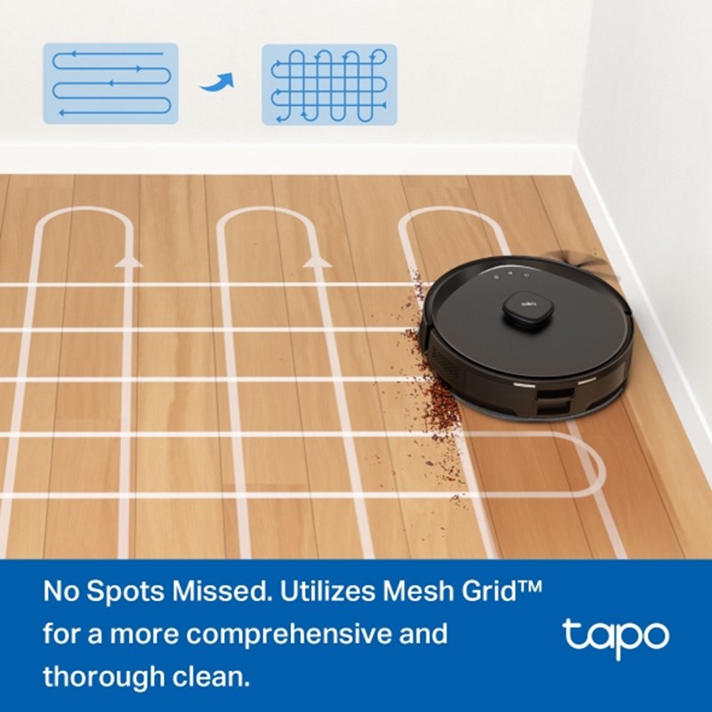 TP-Link 5300Pa Hyper Suction Robot Vacuum & Mop + Smart Auto-Empty Dock