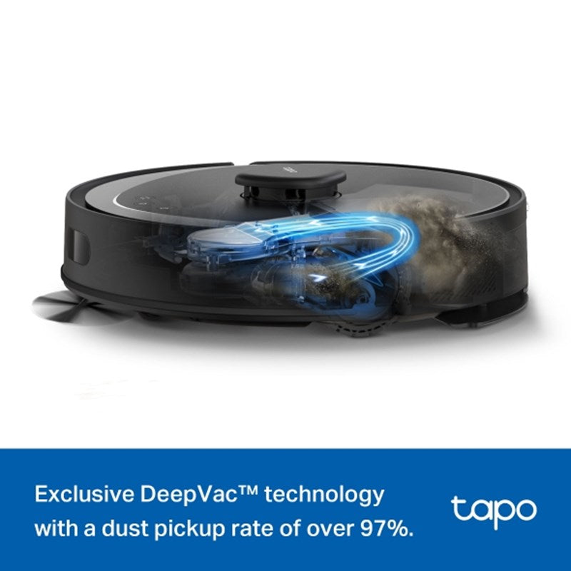 TP-Link 5300Pa Hyper Suction Robot Vacuum & Mop + Smart Auto-Empty Dock