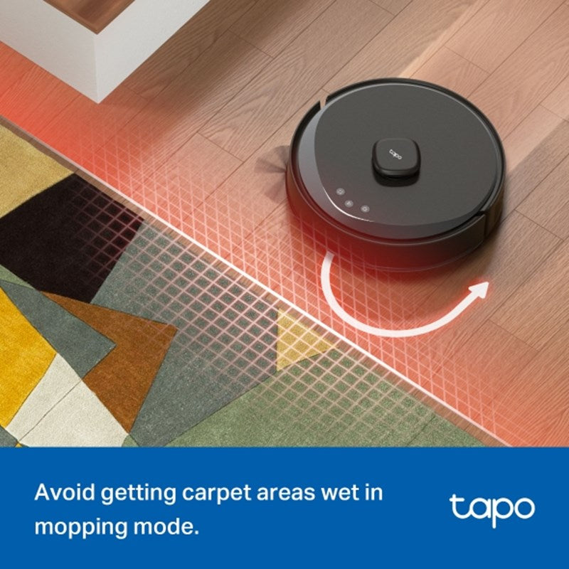 TP-Link 5300Pa Hyper Suction Robot Vacuum & Mop + Smart Auto-Empty Dock