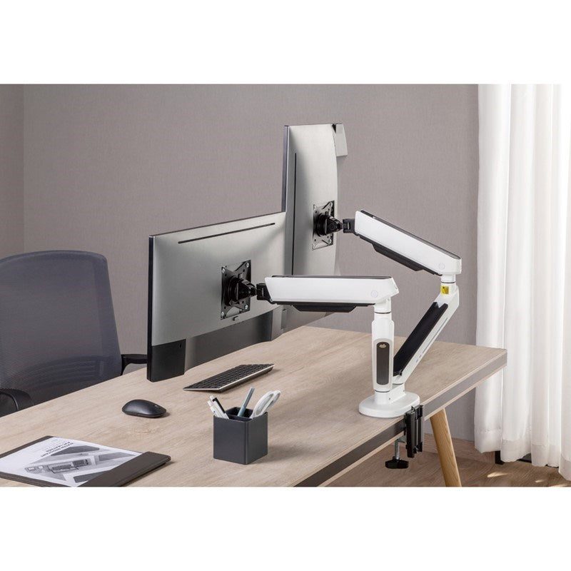 Twisted Minds Dual Monitor Arm, Stand And Mount For Gaming And Office Use 17