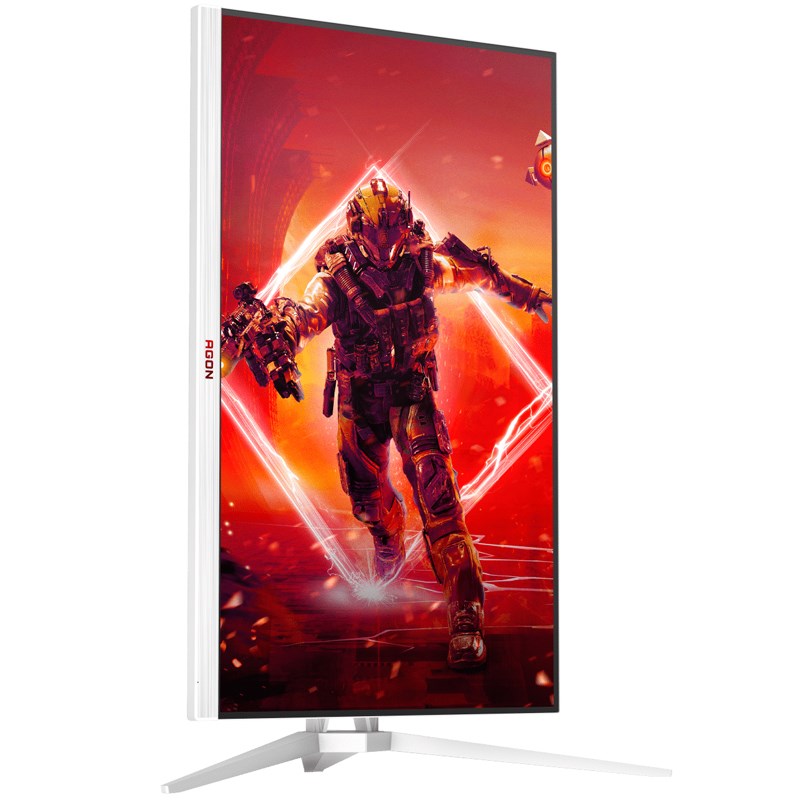 ايه او سي شاشة الألعاب أجون برو AG275QXW مقاس 27 بوصة بدقة QHD سريعة IPS، بمعدل تحديث 180 هرتز، ووقت استجابة 1 مللي ثانية - أبيض