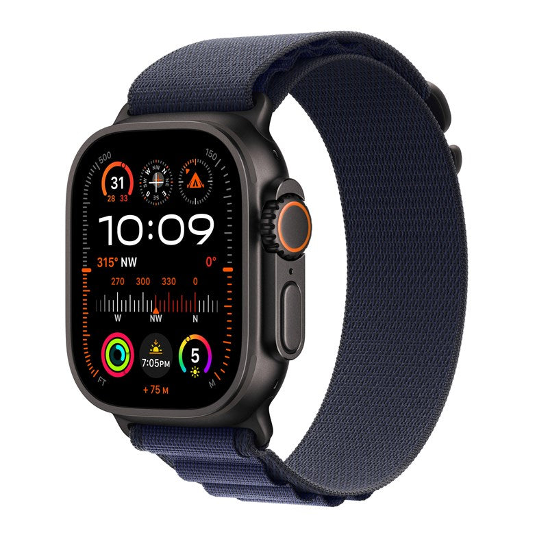 Apple 49mm Alpine Loop - Black Titanium Finish