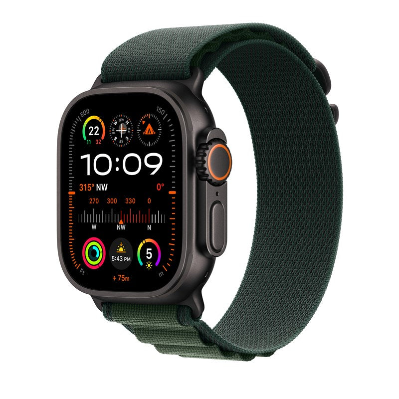 Apple 49mm Alpine Loop - Black Titanium Finish