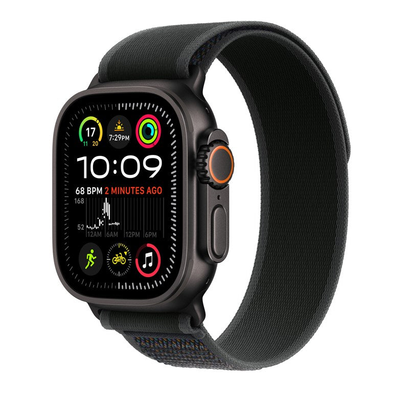 Apple 49mm Trail Loop - M/L - Black Titanium Finish