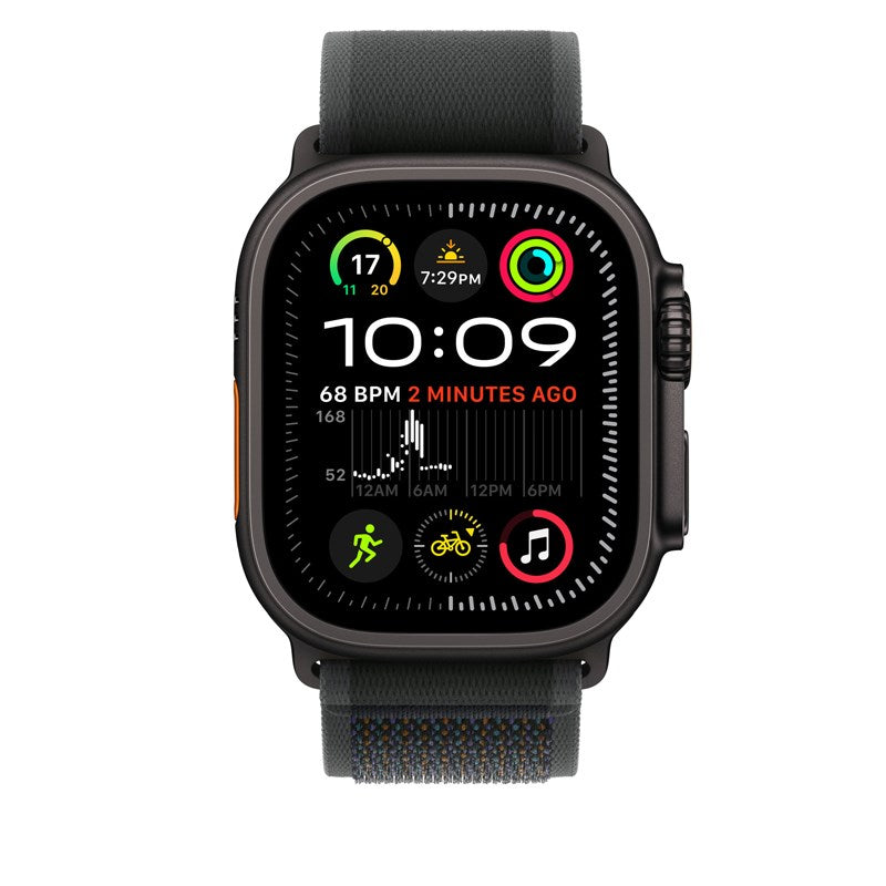 Apple 49mm Trail Loop - M/L - Black Titanium Finish