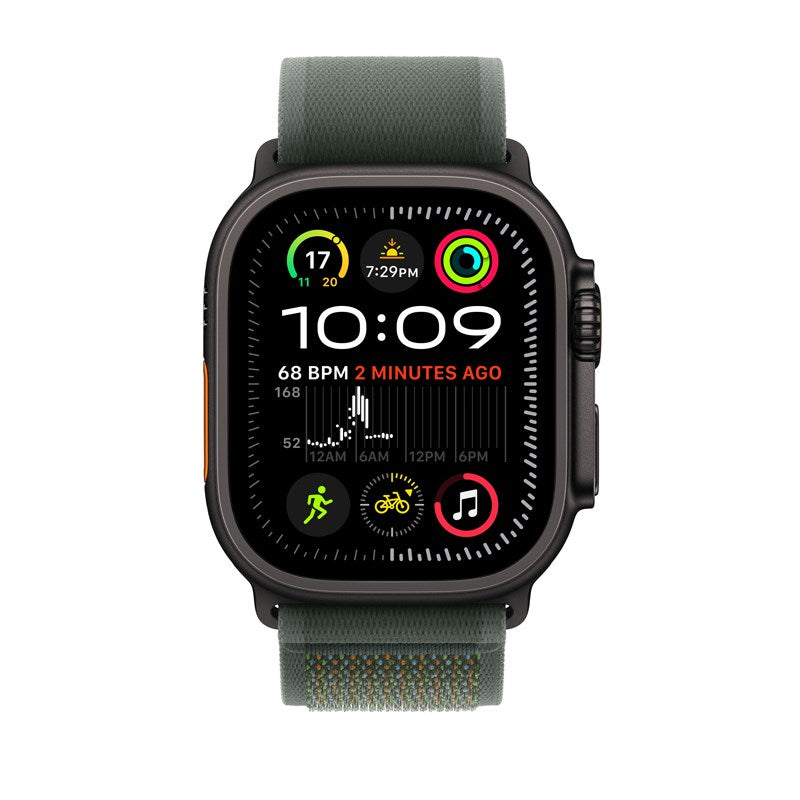 Apple 49mm Trail Loop - M/L - Black Titanium Finish