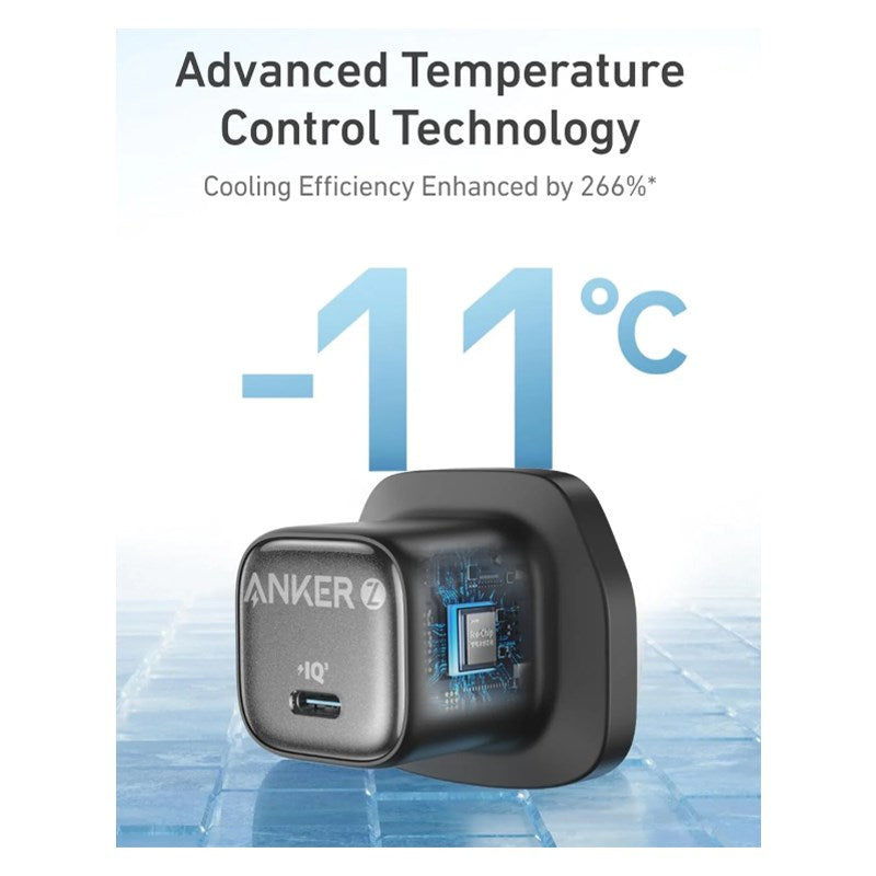 Anker Zolo Charger (30 W, PD 3.0) - Black