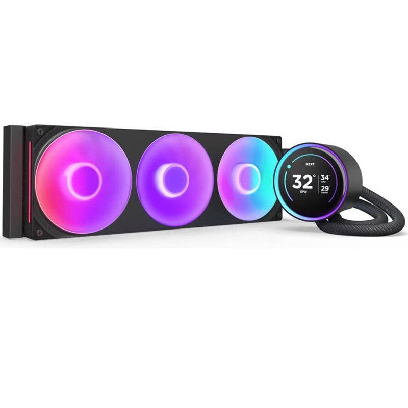 NZXT Kraken Elite 360 RGB V2 360mm AIO Liquid CPU Cooler with 2.72