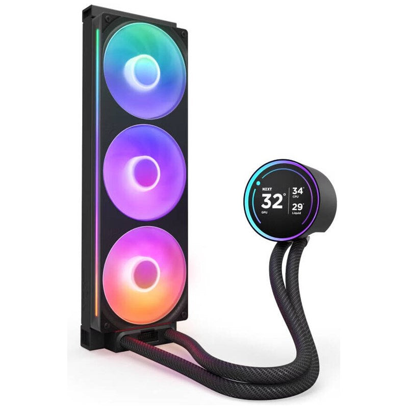 NZXT Kraken Elite 360 RGB V2 360mm AIO Liquid CPU Cooler with 2.72