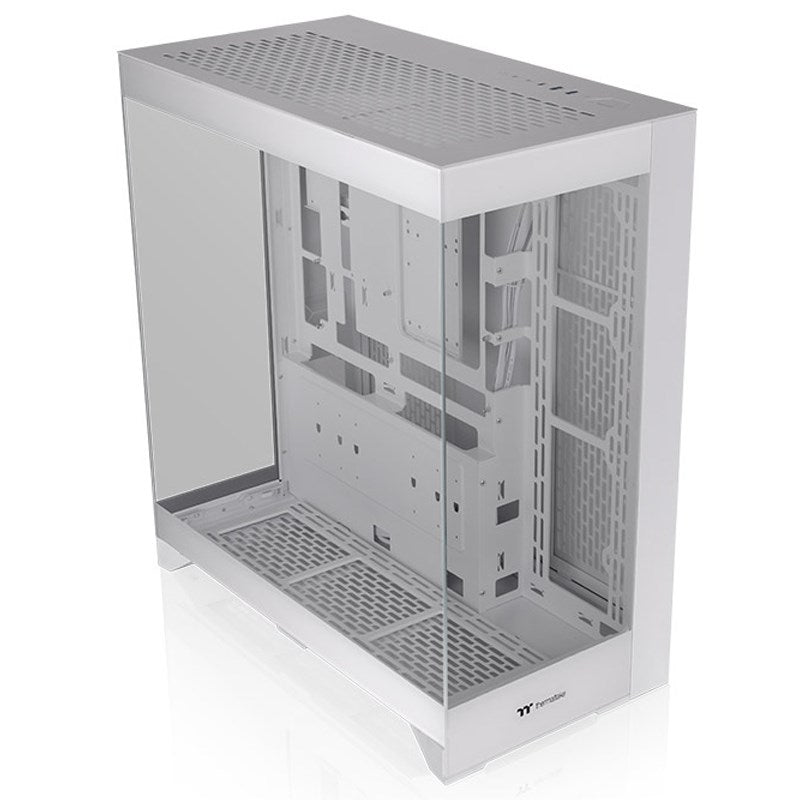 Thermaltake CTE E550 TG E-ATX Mid Tower Gaming PC Case - Snow