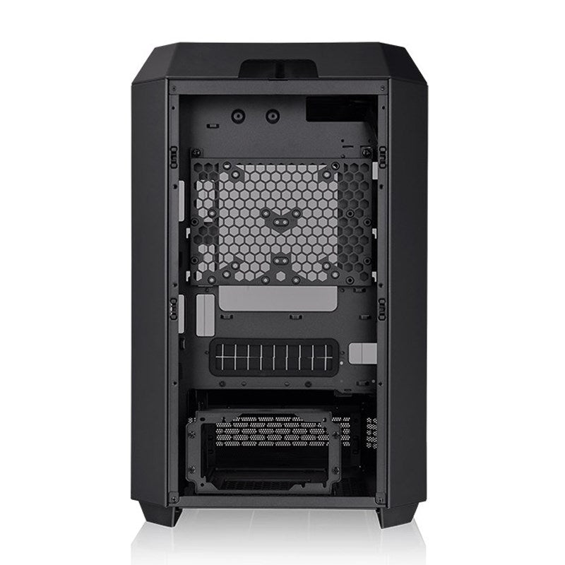 Thermaltake The Tower 300 M-ATX Micro Tower Gaming PC Case - Black (2 PWM Fans Included)