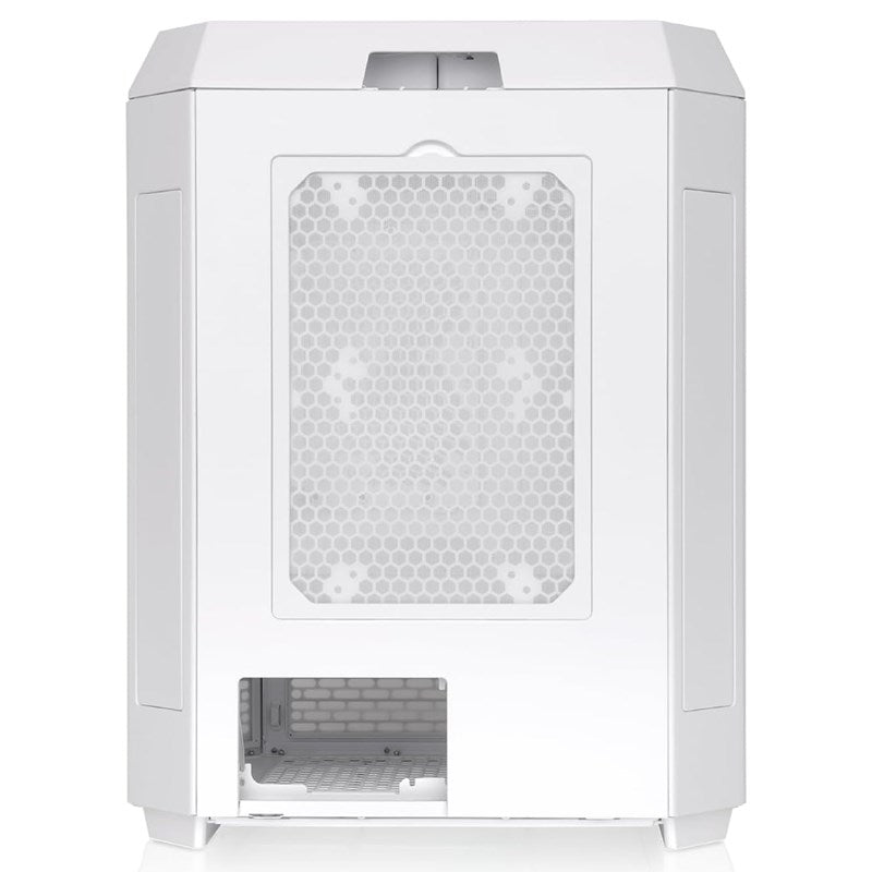 Thermaltake The Tower 600 ATX Mid Tower Gaming PC Case - Snow (2 PWM Fans Included)