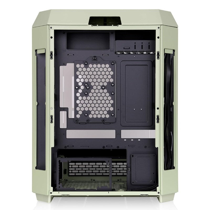 Thermaltake The Tower 600 ATX Mid Tower Gaming PC Case - Matcha Green (2 PWM Fans Included)