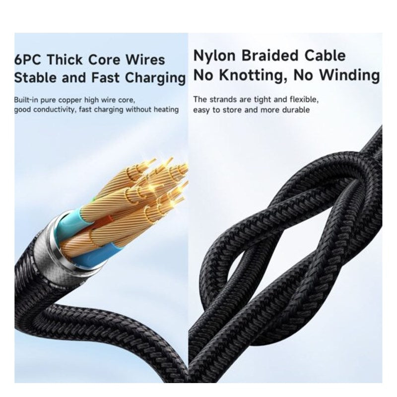 Mcdodo 240 W, Type-C to Type-C Cable - 2 M