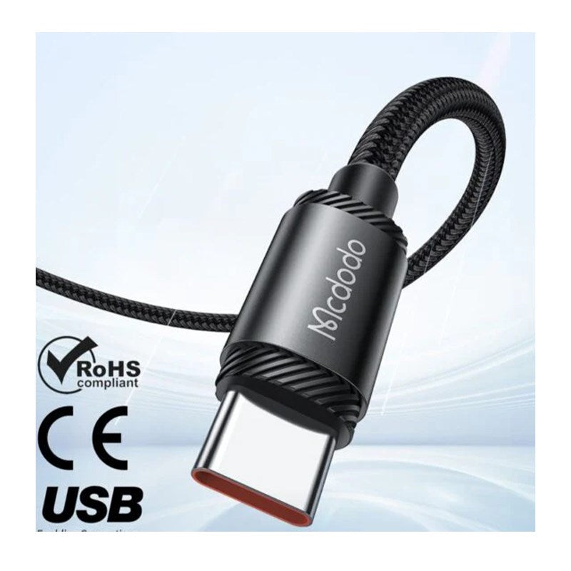 Mcdodo 240 W, Type-C to Type-C Cable - 2 M