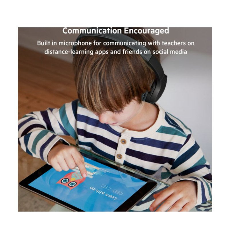 Belkin AUD002BTBK Soundform Mini Wireless On Ear Kids Headphones - Black