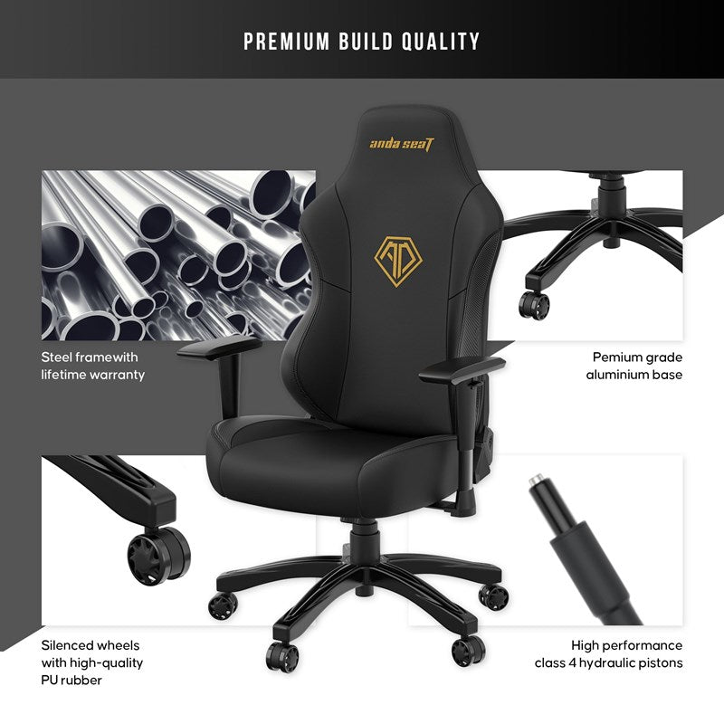 Anda Seat Phantom 3 Gaming Chair Large - Black