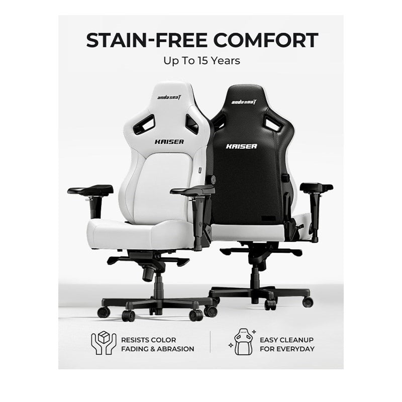 Andaseat Kaiser 4 L Gaming Chair Large - White