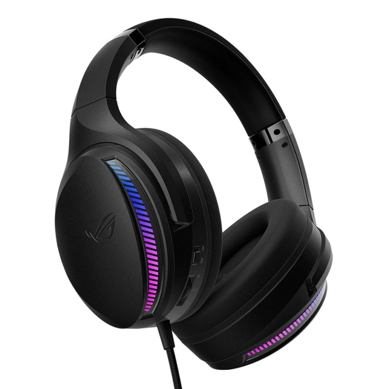 Asus ROG FUSION II 300 Wired RGB Gaming Headset For PC, Mac, PS4/5, Switch, iPad - Black