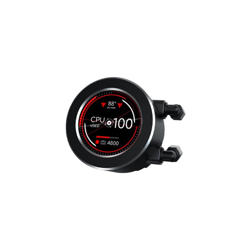 Xigmatek Frozr-O II 240 RGB LCD Display CPU AIO Cooler - Black