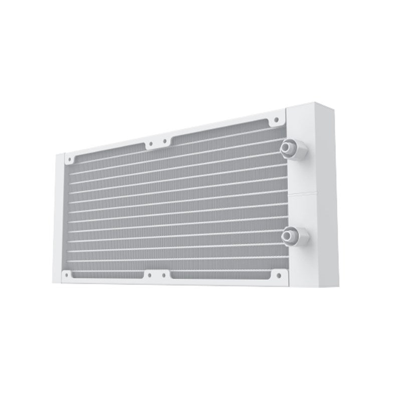 Xigmatek Frozr-O II Arctic 240 RGB AIO Liquid CPU Cooler with 2.4” LCD Display - White