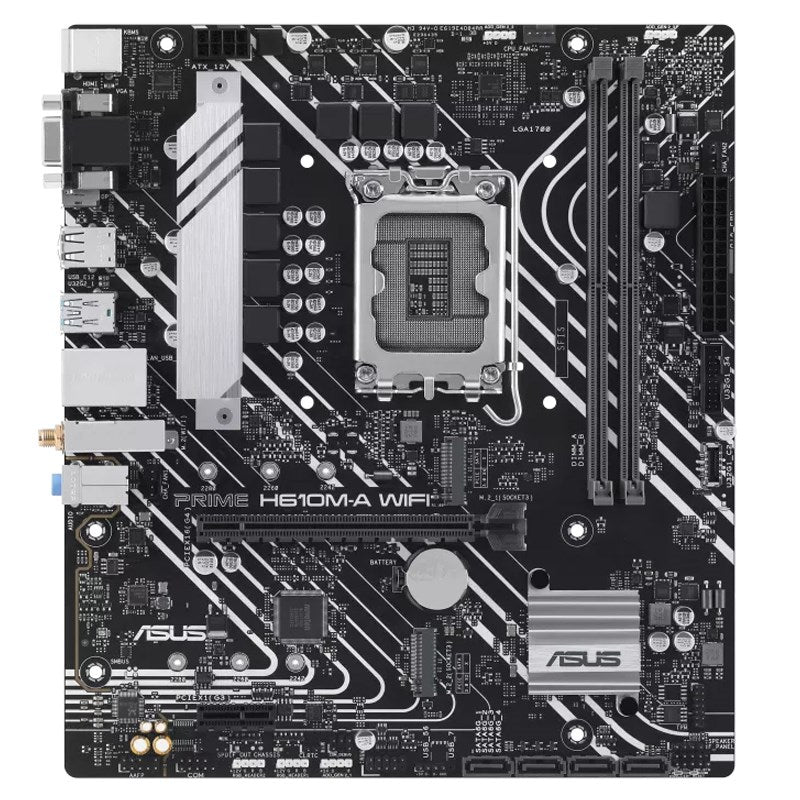 Asus PRIME H610M-A WIFI DDR5 M-ATX Gaming Motherboard