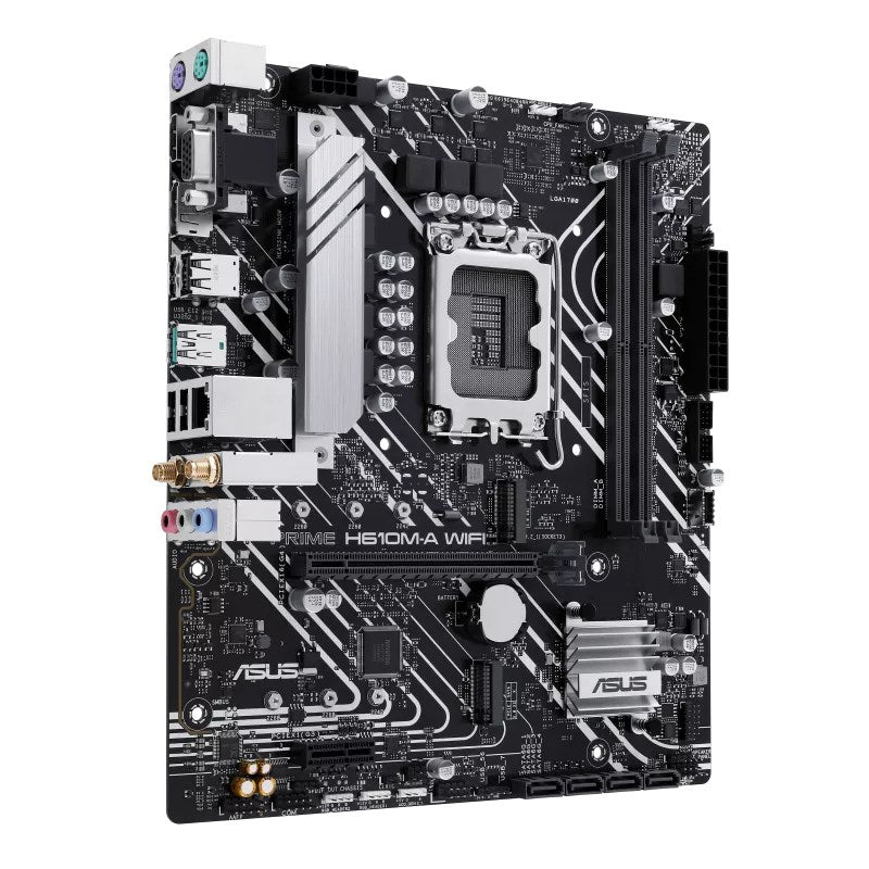 Asus PRIME H610M-A WIFI DDR5 M-ATX Gaming Motherboard