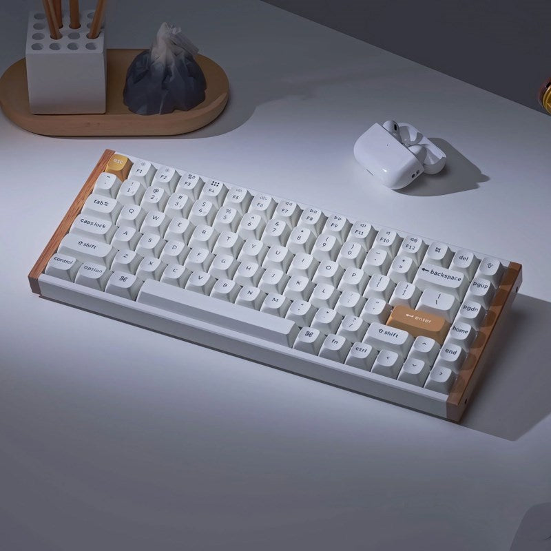 Keychron K2 HE 75% Wireless RGB Mechanical Gaming Keyboard (Magnetic Switch) - White Special Edition