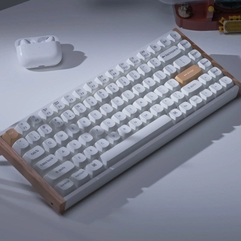 Keychron K2 HE 75% Wireless RGB Mechanical Gaming Keyboard (Magnetic Switch) - White Special Edition