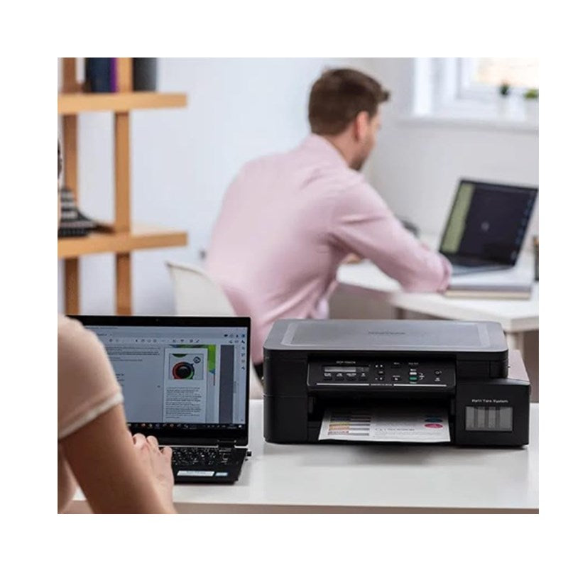 Brother All-in One Ink Tank Refill System Solid Ink Printers with Built-in-Wireless Technology - Black