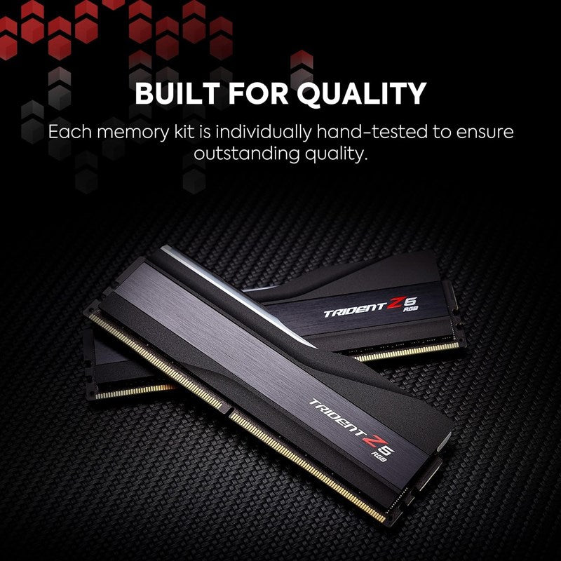 G.Skill Trident Z5 RGB 48GB (2x24GB) DDR5 8000MHz RAM Memory Kit - Black
