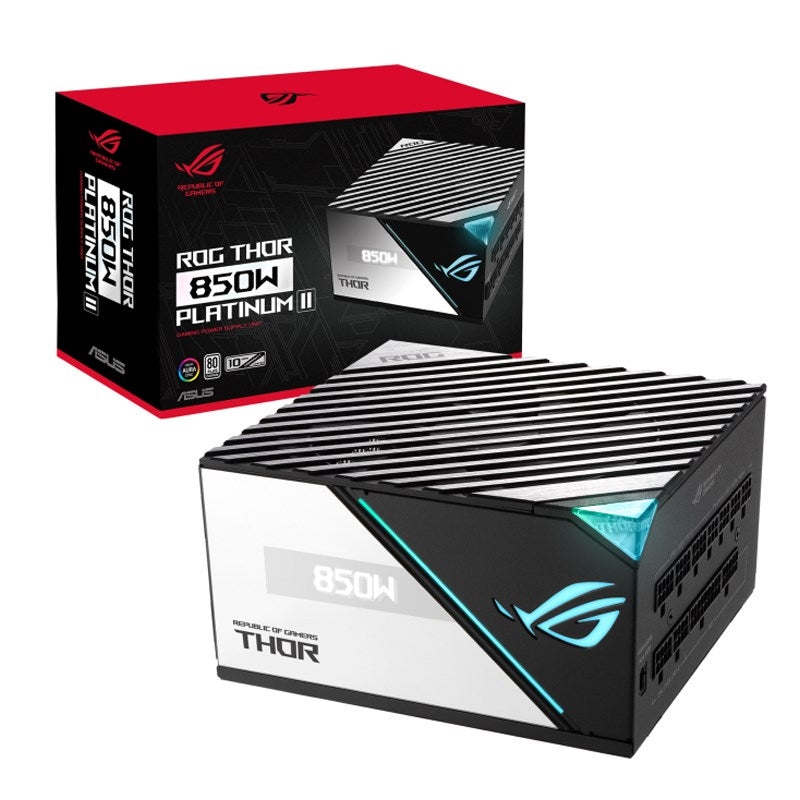 Asus ROG THOR 850W Platinum II Fully Modular ATX Gaming Power Supply with OLED Display