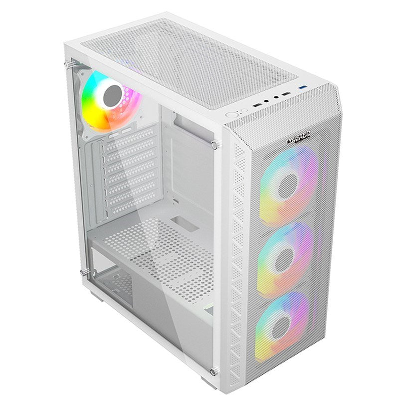 i5 PC, i5-11400, GTX 1050 Ti 4GB, Windows 11 Pro PC for Students with Twisted Minds Gaming Monitor and Logitech Bundle