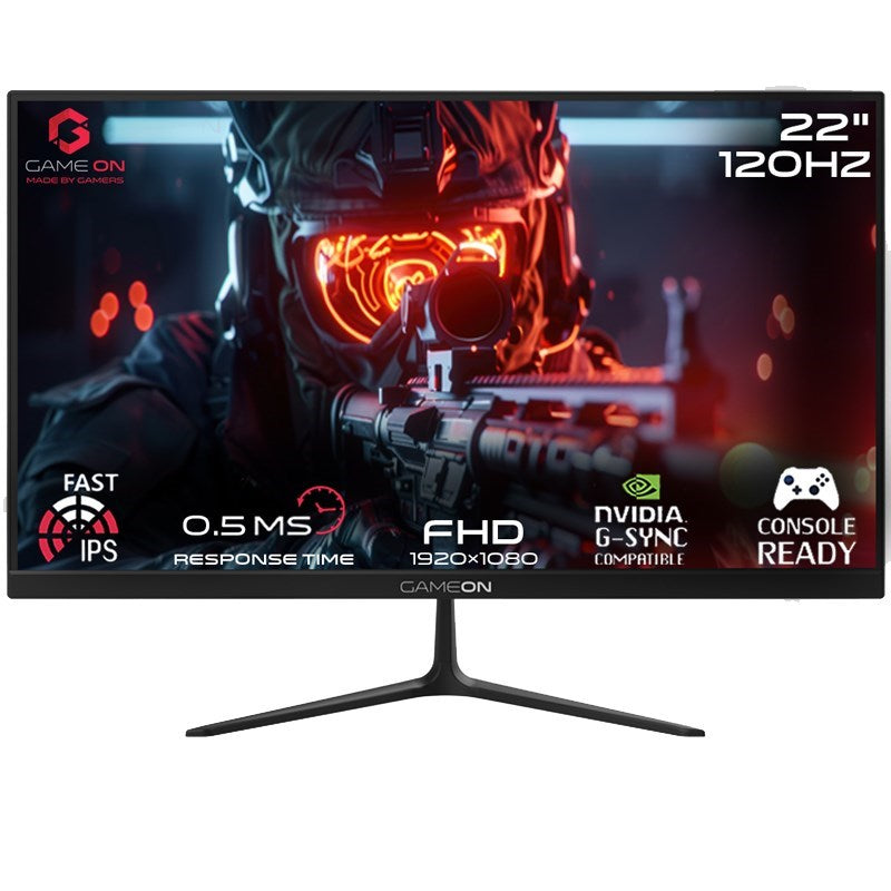 i5 PC, i5-11400, GT 710 2GB, Windows 11 Pro PC for Students with GAMEON Gaming Monitor and Logitech Bundle
