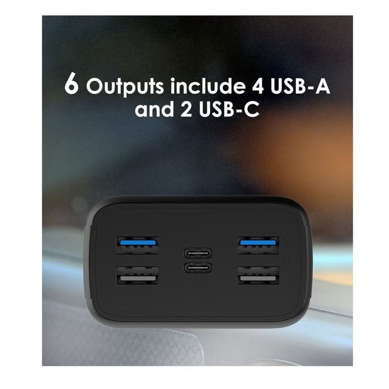 Energizer Ultimate 30000 mAh Power Bank, 22.5W, Triple Output, with Power Delivery USB-C Output and Fast Charge, Dual InputW LED Indicator, LCD Indicator, Black
