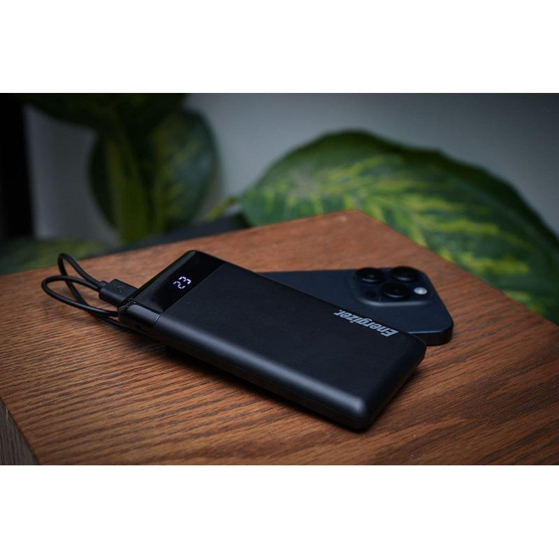 Energizer Power Bank 10000mAh, Black - UE10021-BK