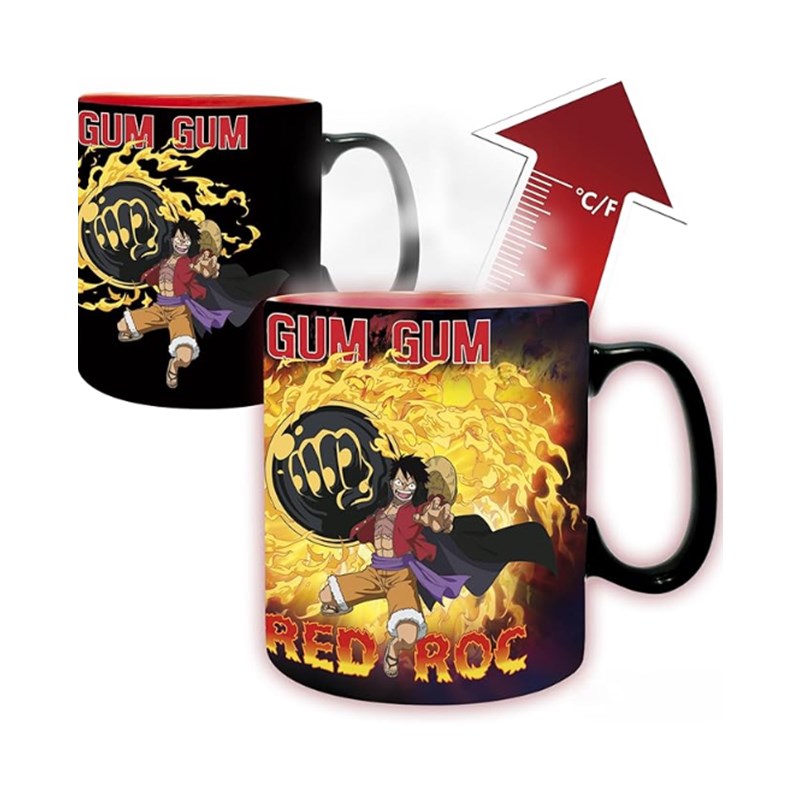 Abystyle Heat Reveal Mug: One Piece - Luffy Vs. Kaido